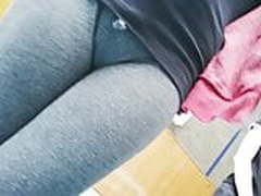 Candid Hot Tight Teen Grey Leggings Cameltoe Online | xvideosearch.com