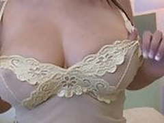 Tight Teen Amateur Instagram Model plays with her big tits Hot Clip | xvideosearch.com