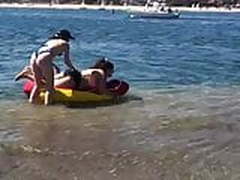 Noah Cyrus and fat friend at the beach Free XXX | xvideosearch.com