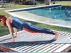 Brooke Burke working out!!