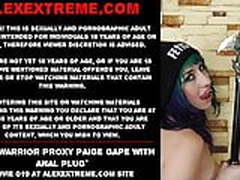 Anal warrior Proxy Paige gape with anal plug Hot Clip | xvideosearch.com