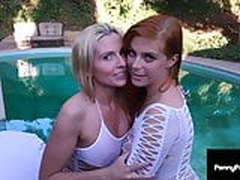 Hot Ginger Penny Pax Tongue Fucks Christie Stevens To Orgasm Free XXX | xvideosearch.com