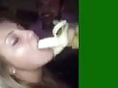 Teen Slut Suckin Banana Full Video | xvideosearch.com