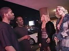 2 blonde whores interracial DP on the couch HD | xvideosearch.com