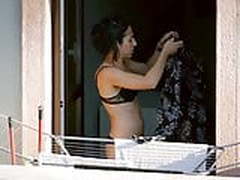 Neighbor in black bra and panties Hot Clip | xvideosearch.com