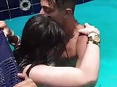 Brazilian teenagers Swimmingpool action Free XXX | xvideosearch.com
