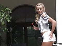 Solo blonde darling, Victoria Pure is moaning, in 4K Full Video | xvideosearch.com