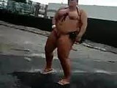 Tanned Brazilian BBW jilling on the street HD | xvideosearch.com