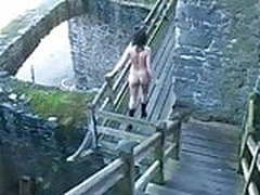 stacey naked tour of a castle in the uk