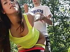 Torii Public blowjob in park in sporty sexy outfit Online | xvideosearch.com
