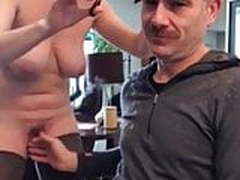 Hairstylist at home visit Hot Clip | xvideosearch.com