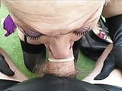 TS Joy and Master Leo suck and fuck outdoors HD | xvideosearch.com