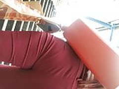 Ass close up with visible pantyline Hot Clip | xvideosearch.com