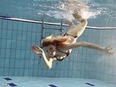 Nastya hot blonde naked in the pool Hot Clip | xvideosearch.com