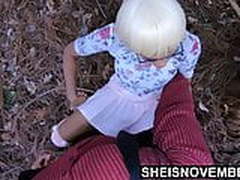 Sneaking Away To Fuck My Wife Daughter In Forest Missionary