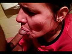 Real Prostitute Sucking Black Cock in Toilet Unwanted CIM Free XXX | xvideosearch.com