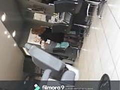 coiffeuse en collant noir 2 Hot Clip | xvideosearch.com