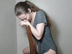 Bouncing and Grinding on Chair Dildo Online | xvideosearch.com