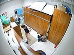 Locker room for employees in the fitness center Online | xvideosearch.com