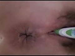 and again pussy and anus play with a thermometer Full Video | xvideosearch.com