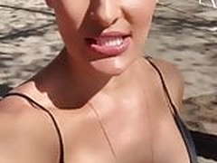 Nikki Bella big cleavage in selfie in Cincinnati Free XXX | xvideosearch.com