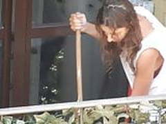 Sideboob on the balcony Hot Clip | xvideosearch.com