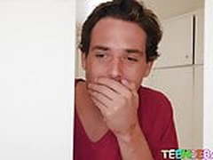 Small tits amateur teen rides dick after giving blowjob Online | xvideosearch.com