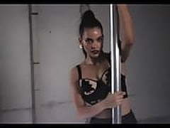 Barbara Palvin Sexy Pole Dance