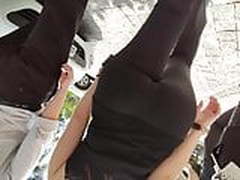 Hot secretary girl in black leggings ass candid Free XXX | xvideosearch.com