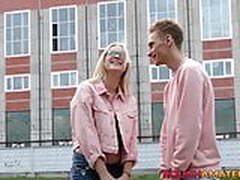 Barely legal amateur feels the pain while penetrated deep Hot Clip | xvideosearch.com