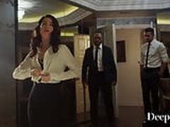 Deeper. Evelyns Intense Threesome with Jealous Partner Hot Clip | xvideosearch.com