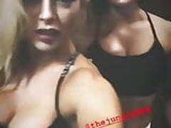 WWEs Mandy Rose and Sonya Deville show off their hot bodies HD | xvideosearch.com