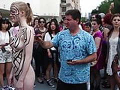 BODY PAINTING CHARMING HD | xvideosearch.com