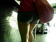 Ninfeta de shortinho de spandex Hot Clip | xvideosearch.com