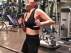 Candace Cameron-Bure dancing in the gym HD | xvideosearch.com