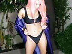 WWE - Lana aka CJ Perry in black bikini Full Video | xvideosearch.com