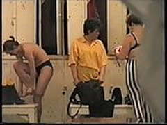 Pool locker room - fragment from old video tape (part 3) Hot Clip | xvideosearch.com