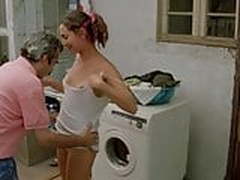 Javiera Diaz de Valdes washing machine intimate scene Full Video | xvideosearch.com