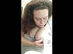 Busty mixed race woman pumping milk from her big nipples Hot Clip | xvideosearch.com