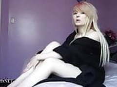 Busty blonde adult star turned inmate using vibrator Full Video | xvideosearch.com