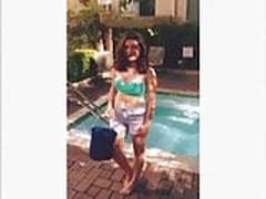 Emma Rose Kenney doing the ice bucket challenge Hot Clip | xvideosearch.com