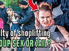 LAW4k. Nice lady had just stolen a shampoo but she was punis HD | xvideosearch.com