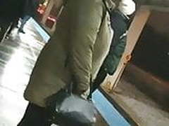 Now can you tell she is hiding huge tits underneath coat?? HD | xvideosearch.com