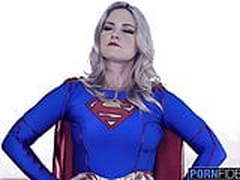PORNFIDELITY SuperGirl Opens Her Ass for Big Dicked Fan Full Video | xvideosearch.com