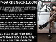 Anal alien dildo from from Mrhankeystoys fucking & prolapse Free XXX | xvideosearch.com