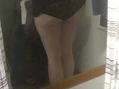 Dressing room fun, curtain open Full Video | xvideosearch.com