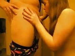 REAL CUCKOLD Becky records herself swallowing load HD | xvideosearch.com