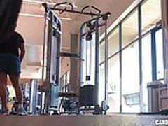 Hot Mamacita at the Gym - Candid Workout Online | xvideosearch.com