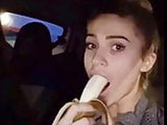 Irish teen deep throating banana HD | xvideosearch.com