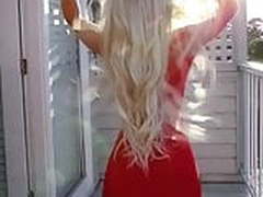 Hot Norwegian Blonde Goddess - Tits Show & Hair Play Full Video | xvideosearch.com
